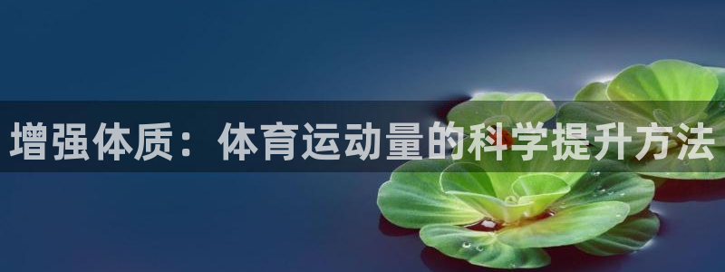增强体质：体育运动量的科学提升方法
